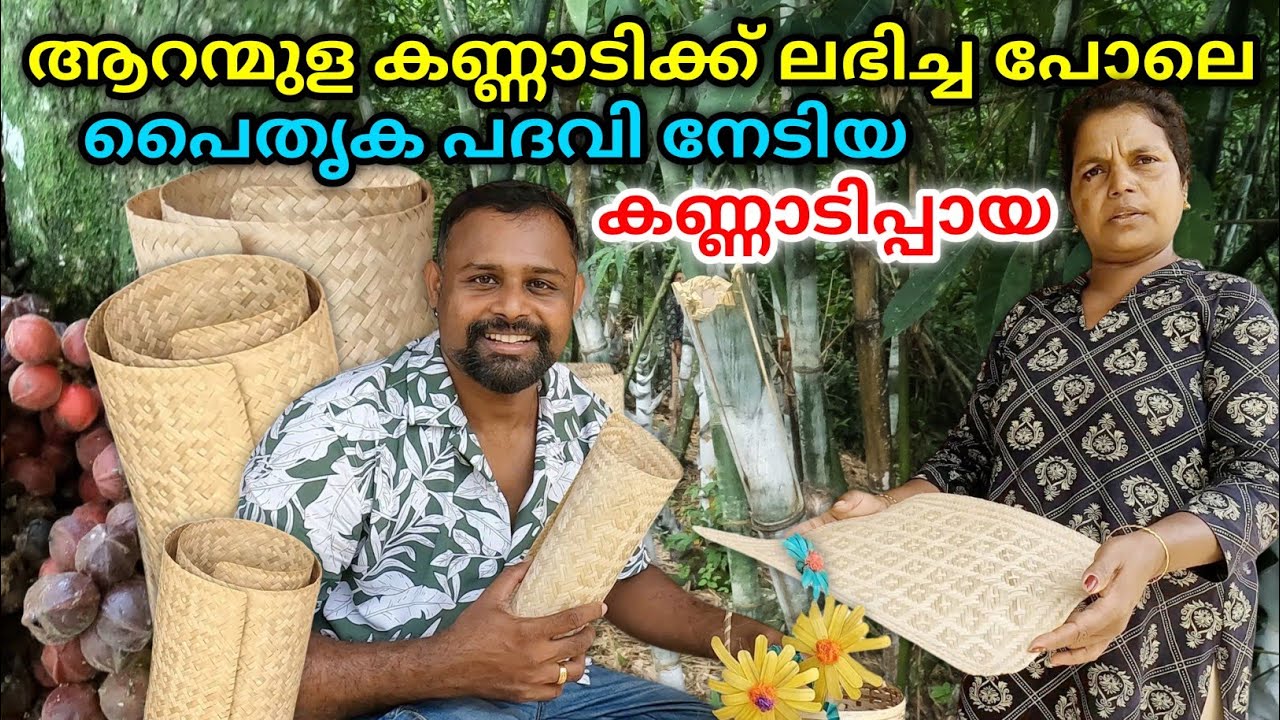 അമൂല്യ വസ്തുവായ കണ്ണാടിപ്പായ നിർമ്മിക്കുന്ന ഗ്രാമത്തിൽ | Bamboo Village in Uppukunnu, Idukki