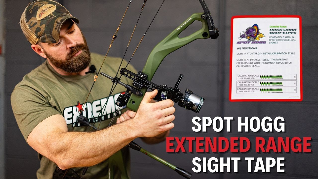Стрельба из лука на дальние дистанции | Ленты для прицеливания Spot Hogg Extended Range