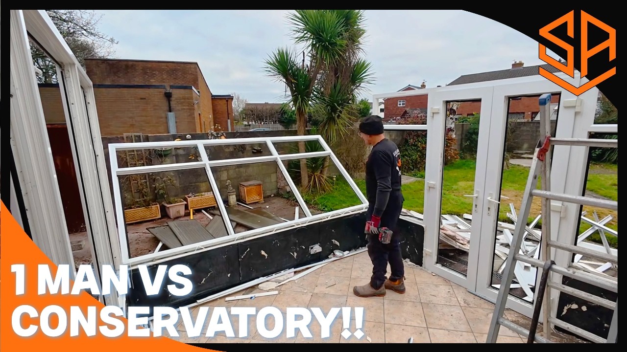 SOLO DROPPING A CONSERVATORY!!