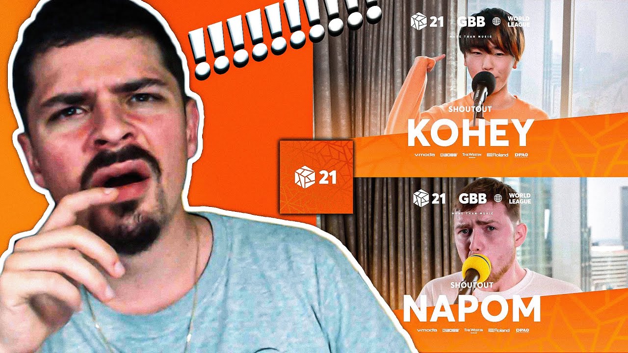 COLAPS REACTS | Kohey & NaPoM | GBB21 | Studio Sessions