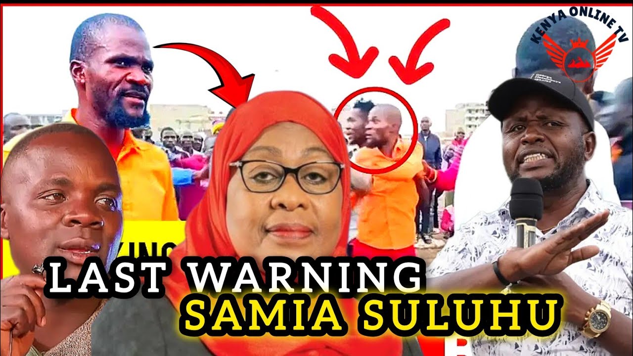 LAST WARNING SAMIA SULUHU! UKICHEZA NA WAKENYA TUTAKUNG'OA KWA KITI, NURU OKANGA AKEMEA RAISTANZANIA