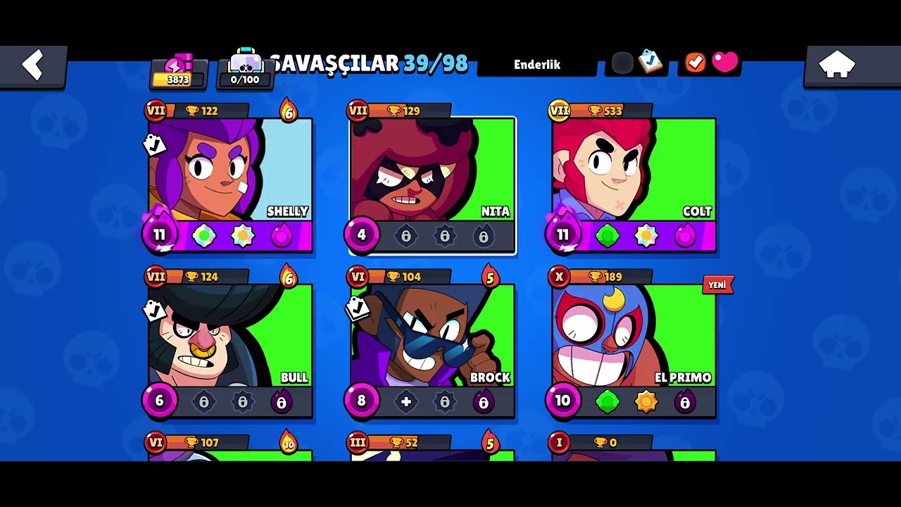 Brawl star oynuyoruz