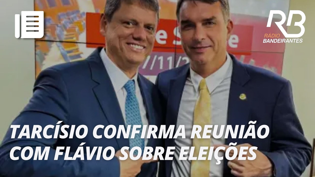 Tarcísio anuncia encontro com Flávio Bolsonaro após o Carnaval | Bandeirantes Acontece