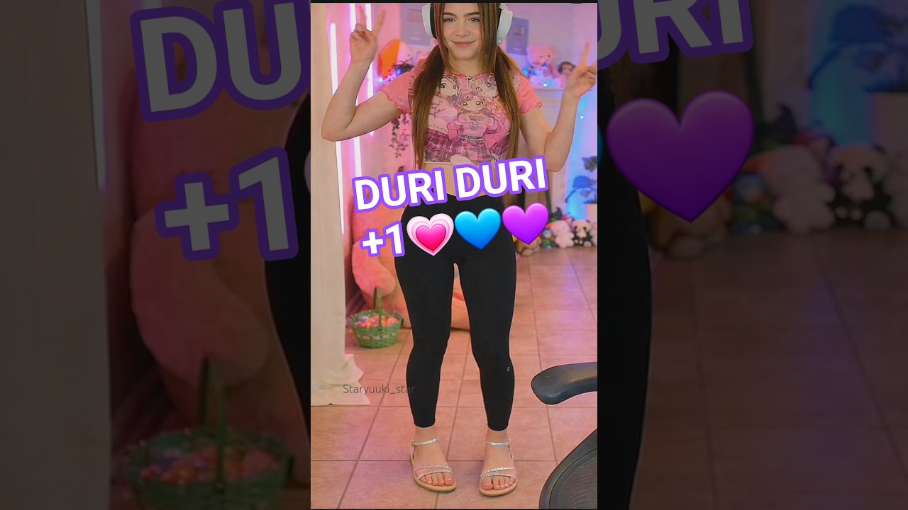 DURI DURI +1 💗💙💜#dance #baile #staryuuki #viral #justdance #bailesito #shorts #fyp