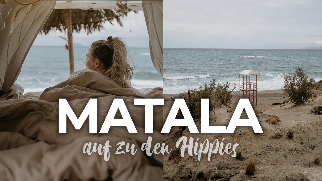 Wir treffen auf HIPPIES | Matala Hippiedorf | Vanlife Kreta #11