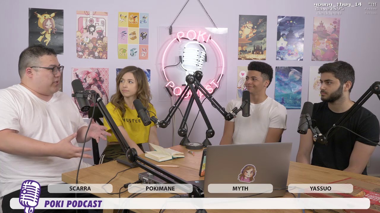 Poki Podcast ft  Myth, Yassuo, and Scarra part 1