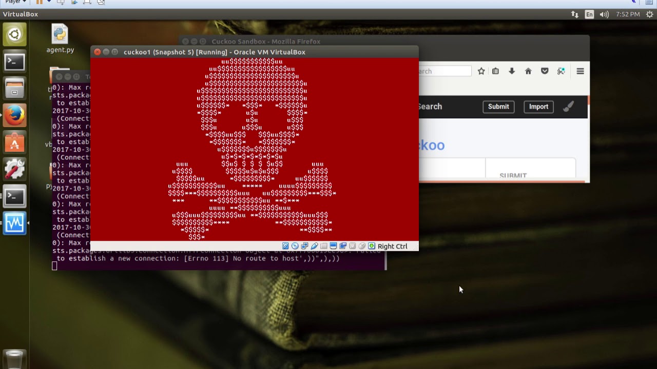 Cuckoo Malware Analysis: Running Petya on Windows VM