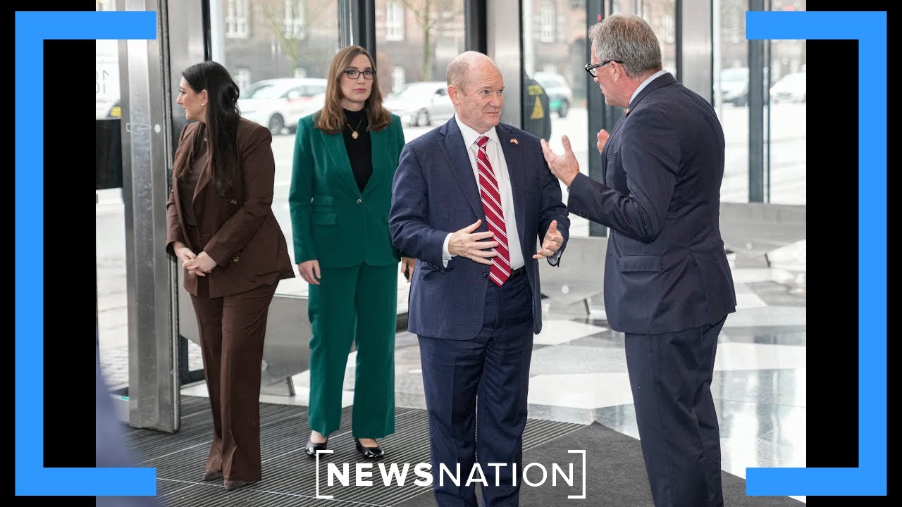Watch live: US delegation meets in Copenhagen in support of Greenland, Denmark