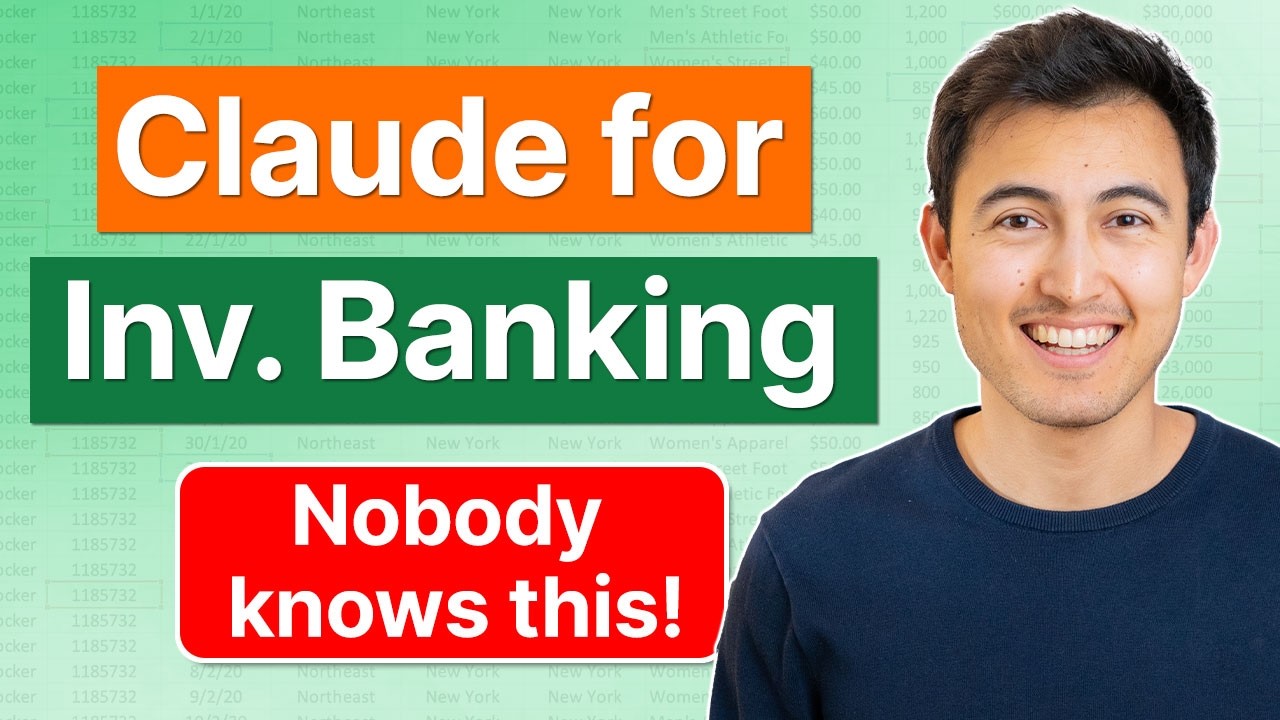 New Claude for Investment Banking is INSANE