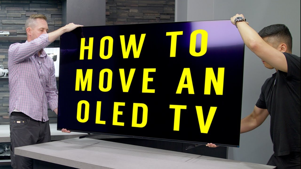 Как безопасно перемещать OLED-телевизор