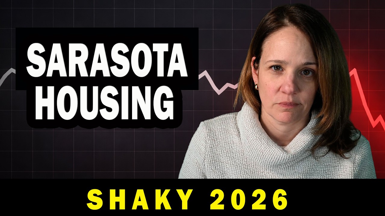 Sarasota Real Estate Crash Market Update Jan 2026 - These Are Uncertain Times!