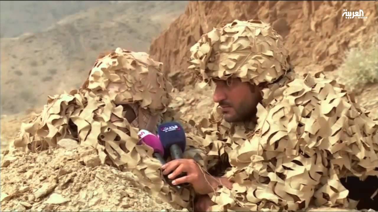 شاهد خطة القناص السعودي مع الحوثي