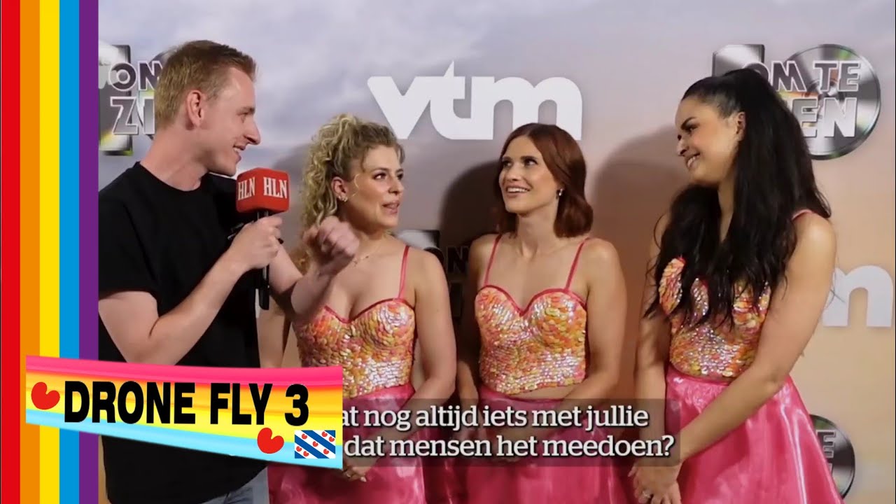 HLN Showbits K3 interview met Hanne Marthe en Julia Nieuwe foto bewijst vonken te zien zijn