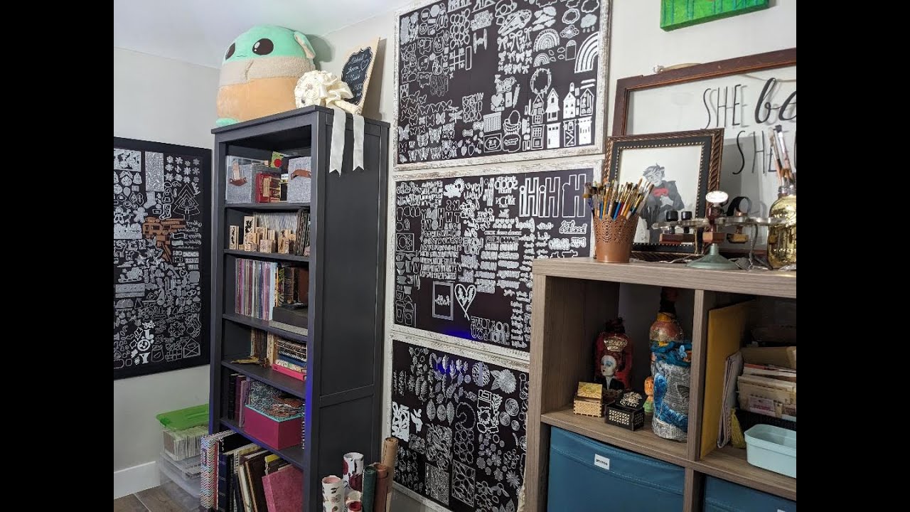Craft Room Tour #letsgetscrappyorganized2024