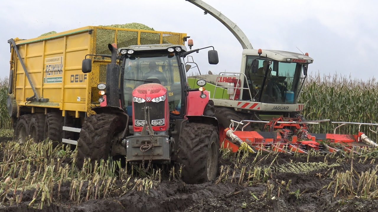 Met de 2 DEWA 3-assers door de natste stukken - Reimink in de modder 2015 (part 1/2)