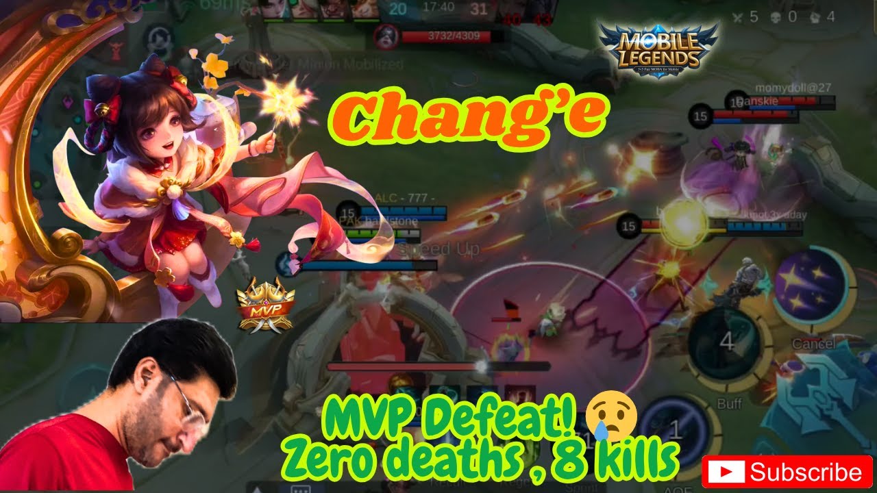😭 Chang’e MVP with Godlike Stats… But Lost the Match! | MLBB Ranked Tragedy | Mobile Legends Bang