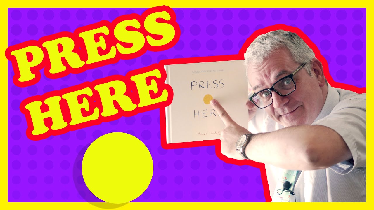 Press Here &ndash; Read Aloud | Interactive ESL Storytime by Mr Tim
