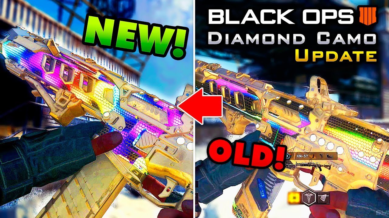 BO4 Diamond Camo Updated! | Rainbow Diamond Change Before & After! But is it Better?