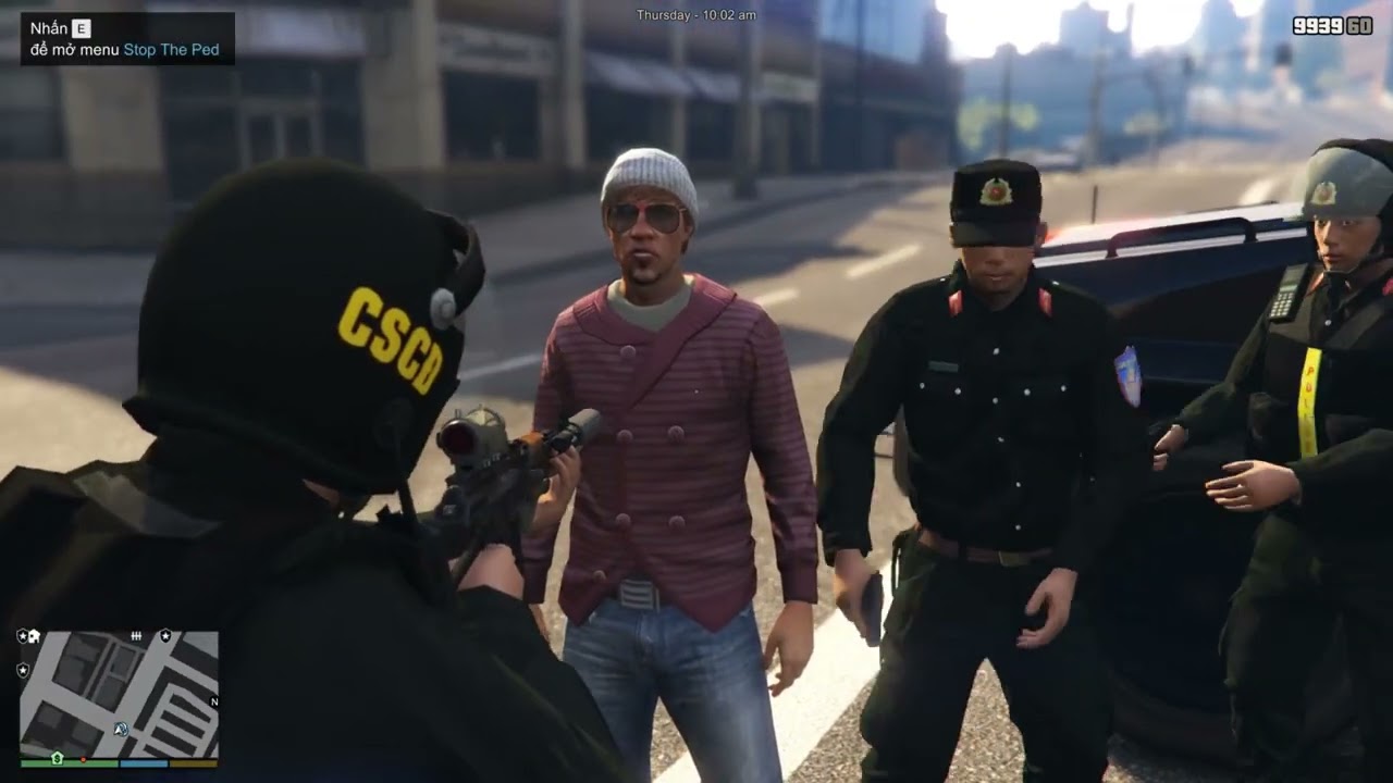 GTAV-LSPDFR VIETNAM - TỔ Y20-141 CHẶN BẮT ĐỐI TƯỢNG VẬN CHUYỂN MA TUÝ TRÊN ĐƯỜNG PHỐ.