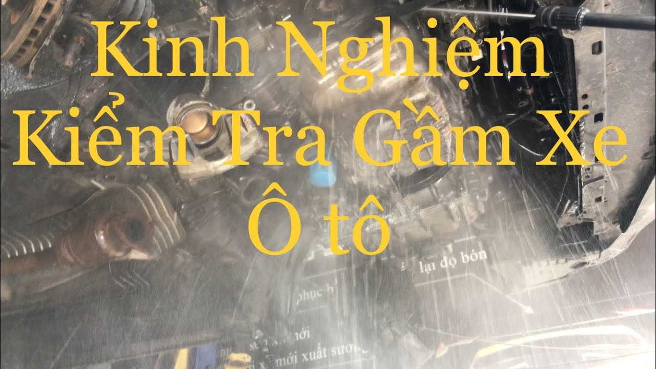 Kinh Nghiệm Kiểm Tra Gầm Ô tô- Khắc Phục Tiếng Kêu Gầm