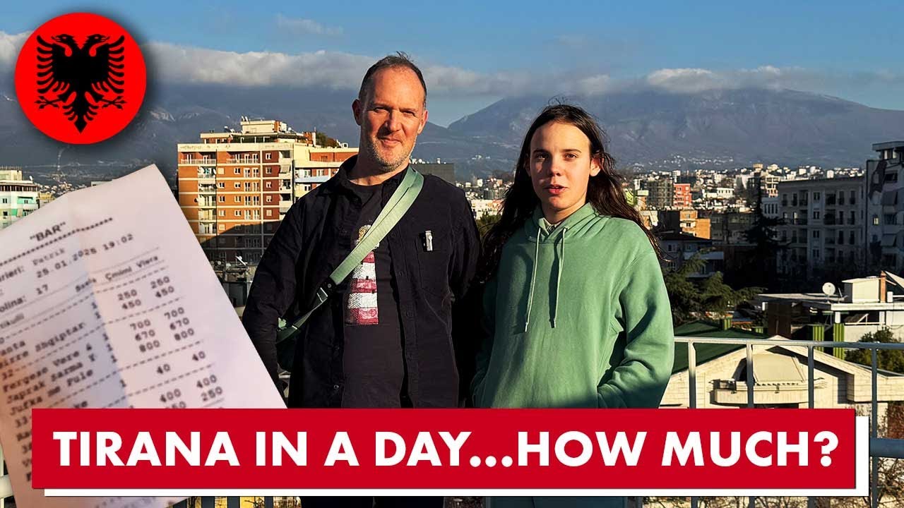 28 Hours In Tirana, Albania - We Show The Cost Of Everything!