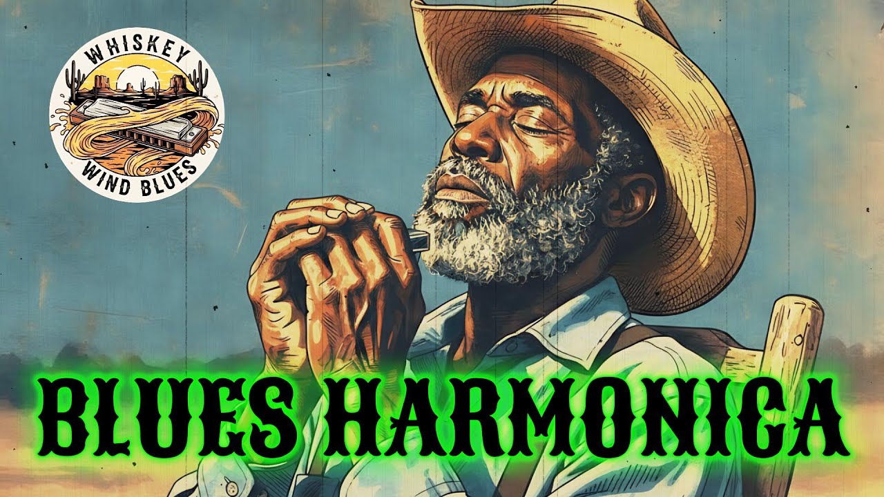 Midnight Soulful Harmonica Blues – Classic Delta Acoustic Jam