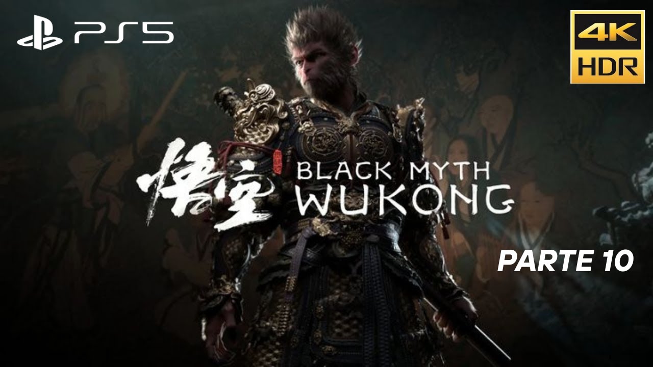black myth wukong  Gameplay  Parte 10 em 4K HDR  PS5  Modo Qualidade