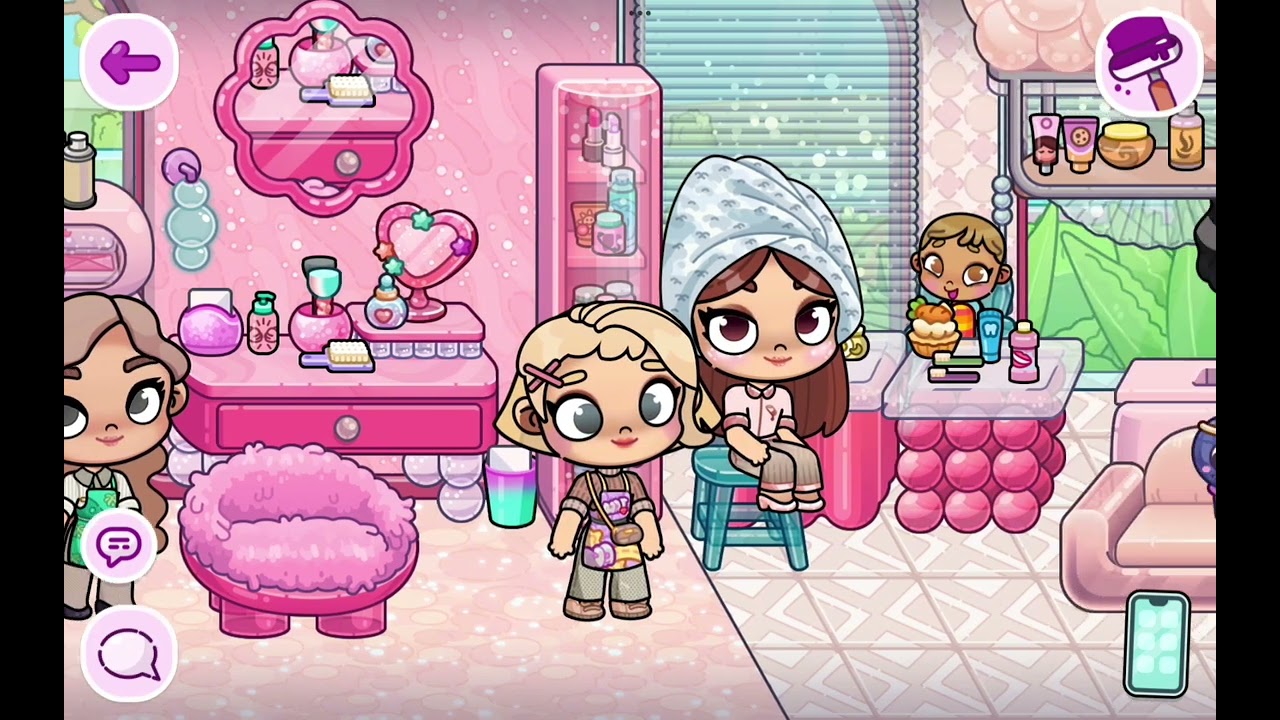 فيديو شغل الام في لعبه افاتار 😘