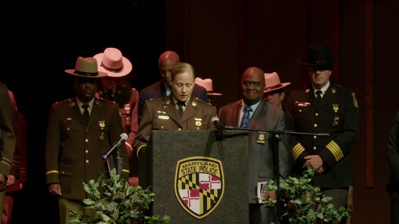 Maryland State Police 159th Academy Class Graduation