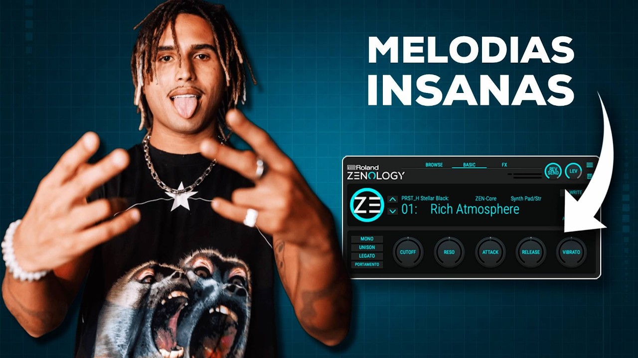 o ZENOLOGY &eacute; INSANO para criar melodias, e eu vou te PROVAR isso!