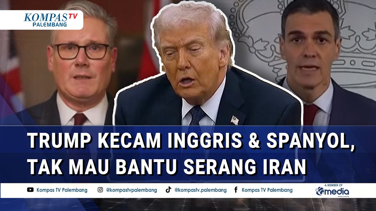 Inggris & Spanyol Tak Ingin Terlibat Perang, Trump Ancam Stop Perdagangan