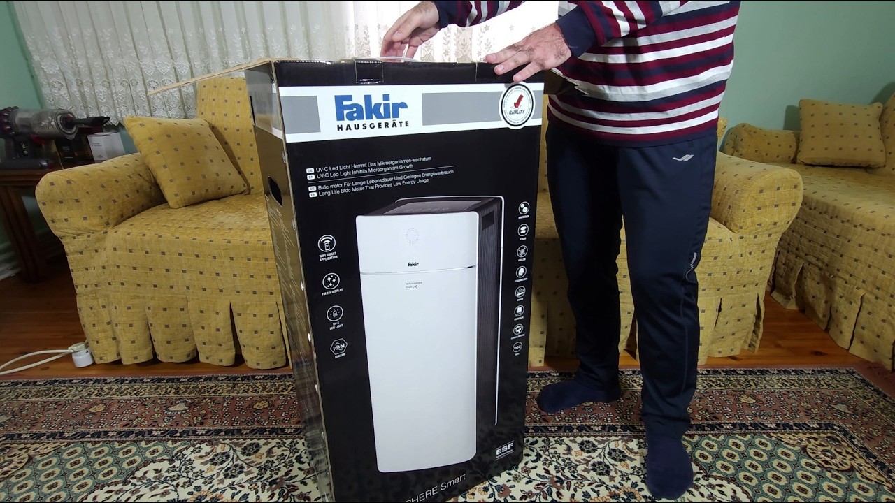 FAKİR TECHNOSPHERE HAVA TEMİZLEME CİHAZI/0.1 MİKRON HAVA TEMİZLEME #fakir #vigorplus REKLAM DEĞİLDİR