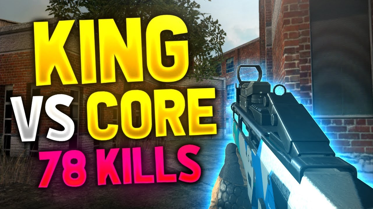 [Bullet Force] Scrim KING vs Core | 78 Kills Super Super Carry