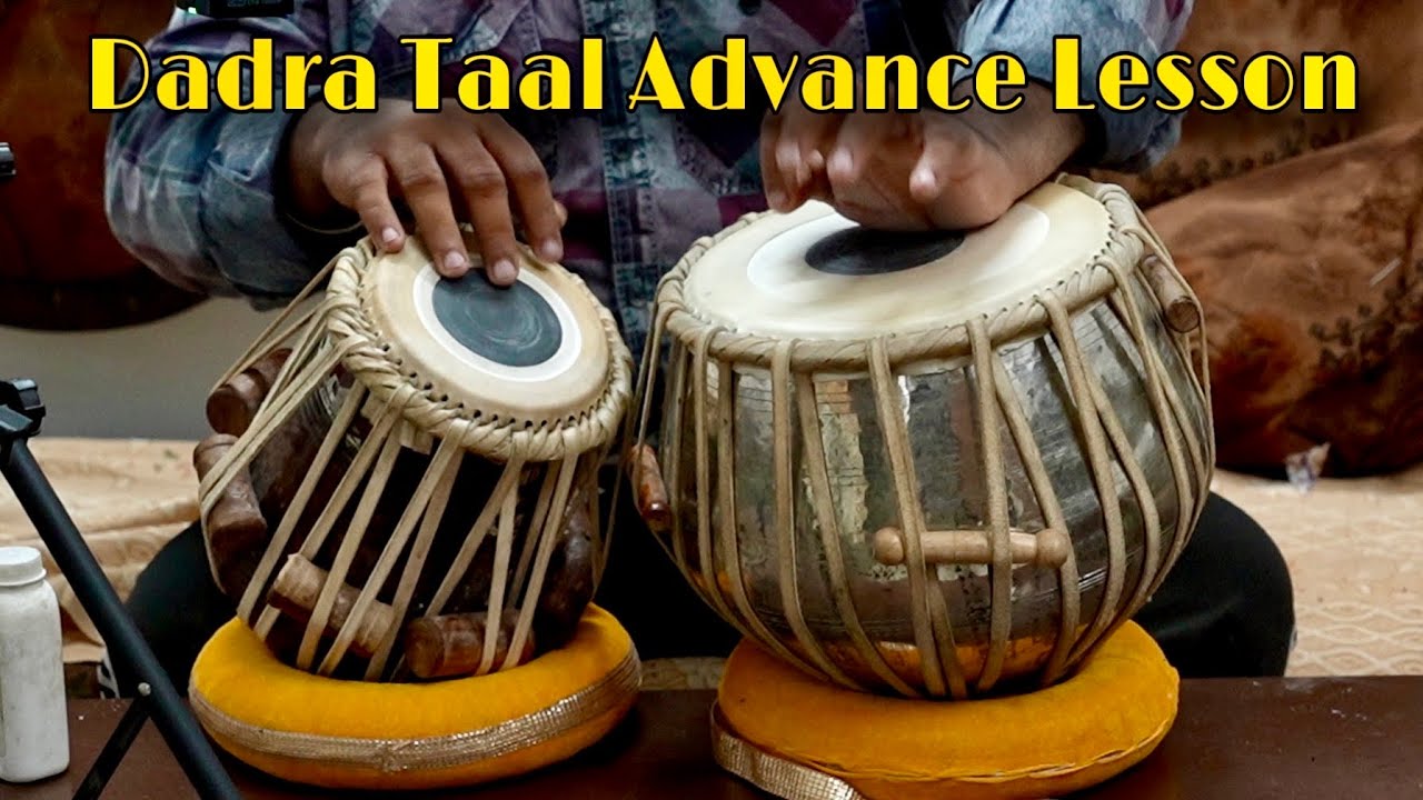 Dadra lesson, Ghazal style Theka, variations, fillers, Lagis and Tihaees | Tabla Lesson