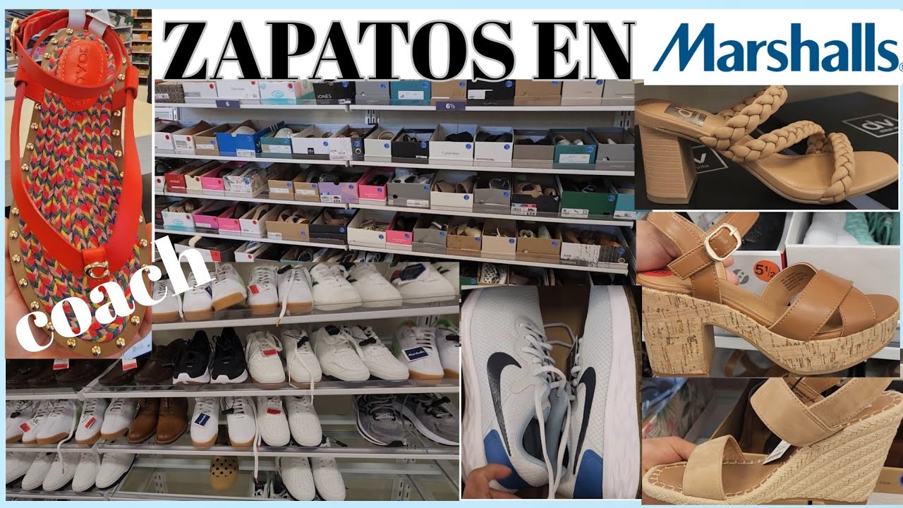 LO NUEVO EN ZAPATOS 👠de marca en MARSHALLS😱coach, mk, ck,Steve madden,Nike, Tommy Hilfiger