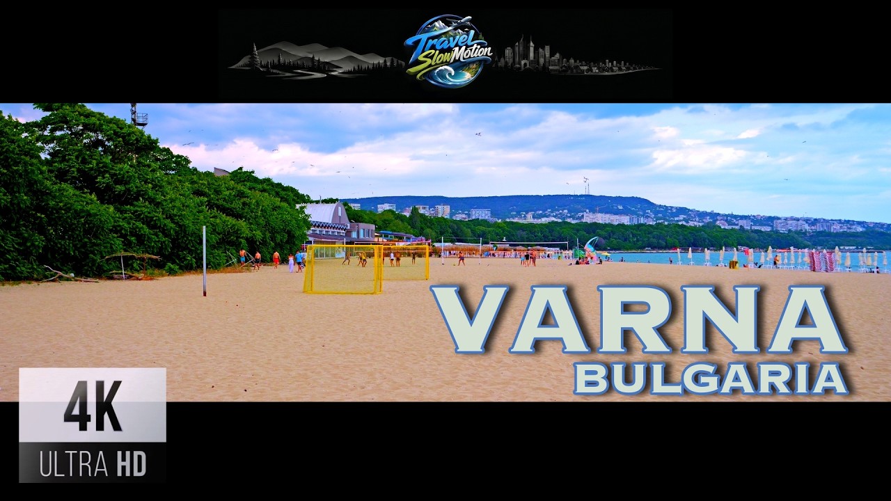 A CINEMATIC TOUR OF VARNA BULGARIA - Explore! Travel Inspiration in 4K Slow Motion!