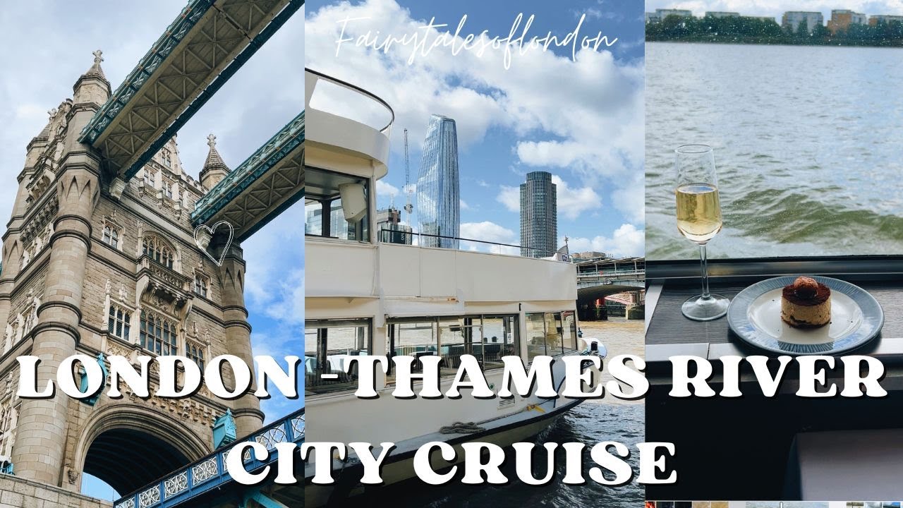 River Thames explore with City Cruises I London Lunch Cruise I London's River Cruises worth doing