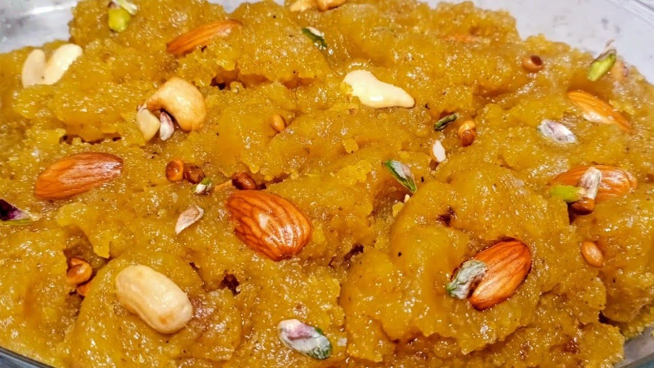 Halwai Jaisa Shaadi Wala Moong Dal Halwa Ghar Par Kaise Banaye