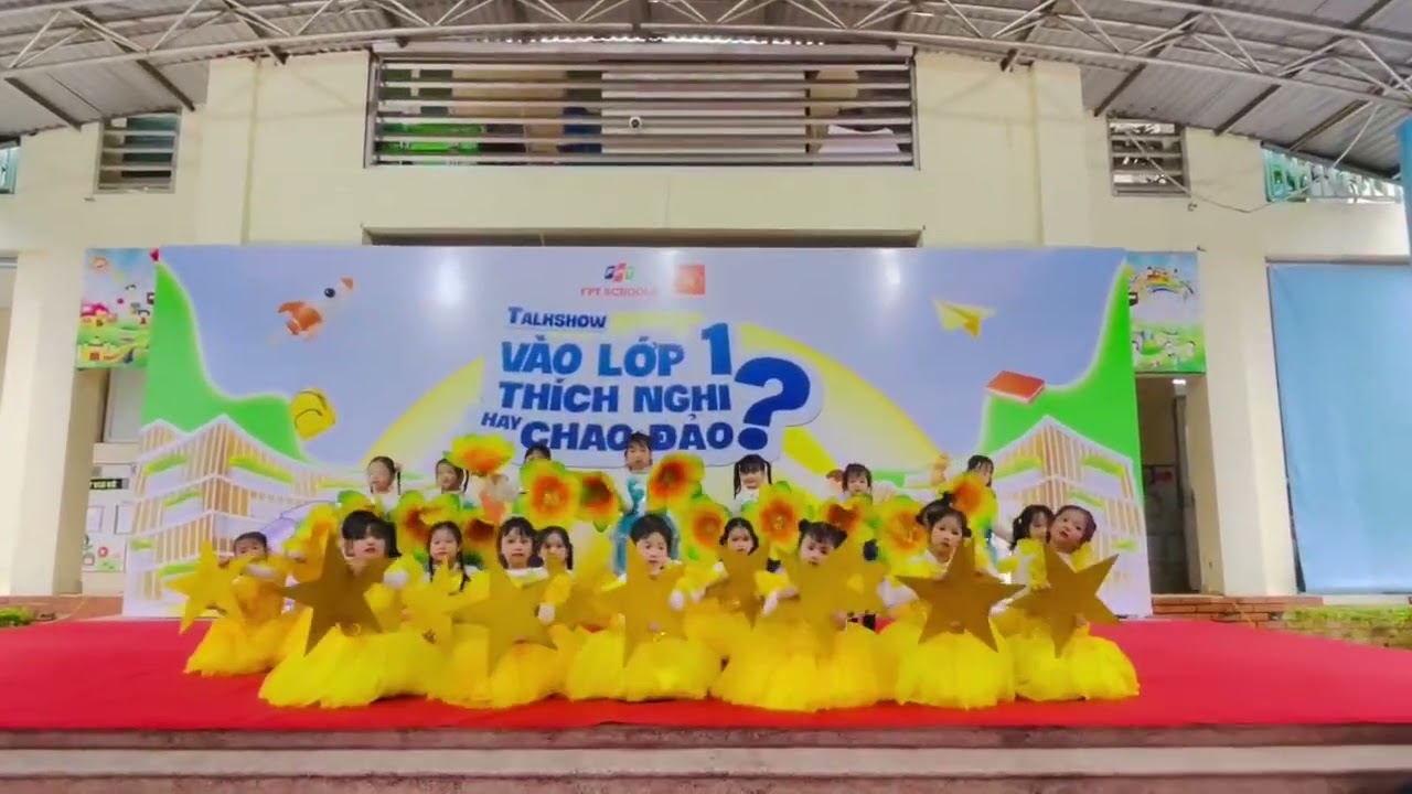 Múa Ngàn Ước Mơ Việt Nam - Trường mầm non Kinh Bắc - Chuẩn bị hành trang cho trẻ vào lớp 1