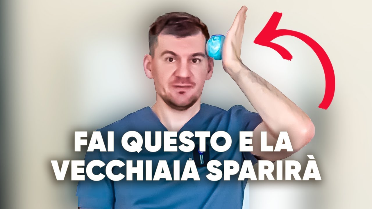 Il viso non può invecchiare se si preme su questo punto. Provate ora!