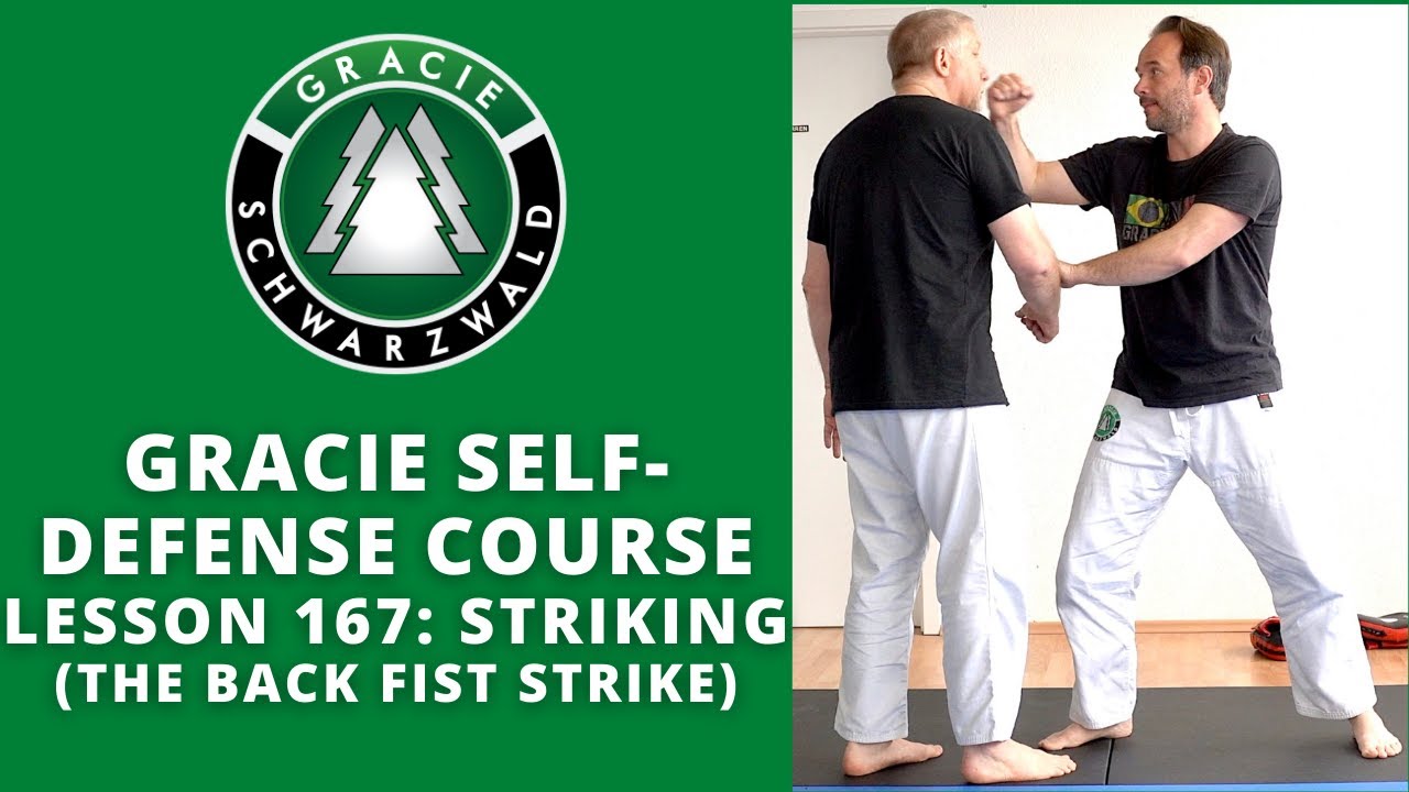 BJJ Self-Defense Course | Lesson 167: Striking (The Back Fist Strike)