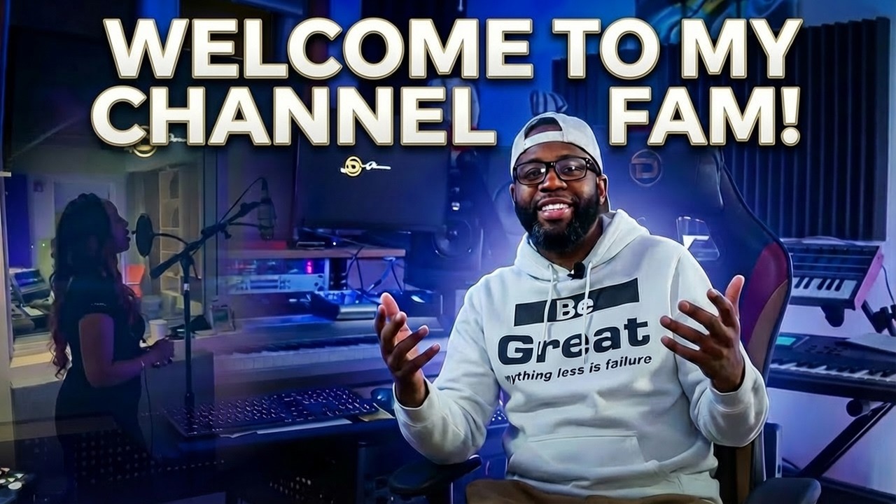 Welcome to My Channel & My Studio 🎧 | Behind the Scenes with Music Producer DeShawnBigD