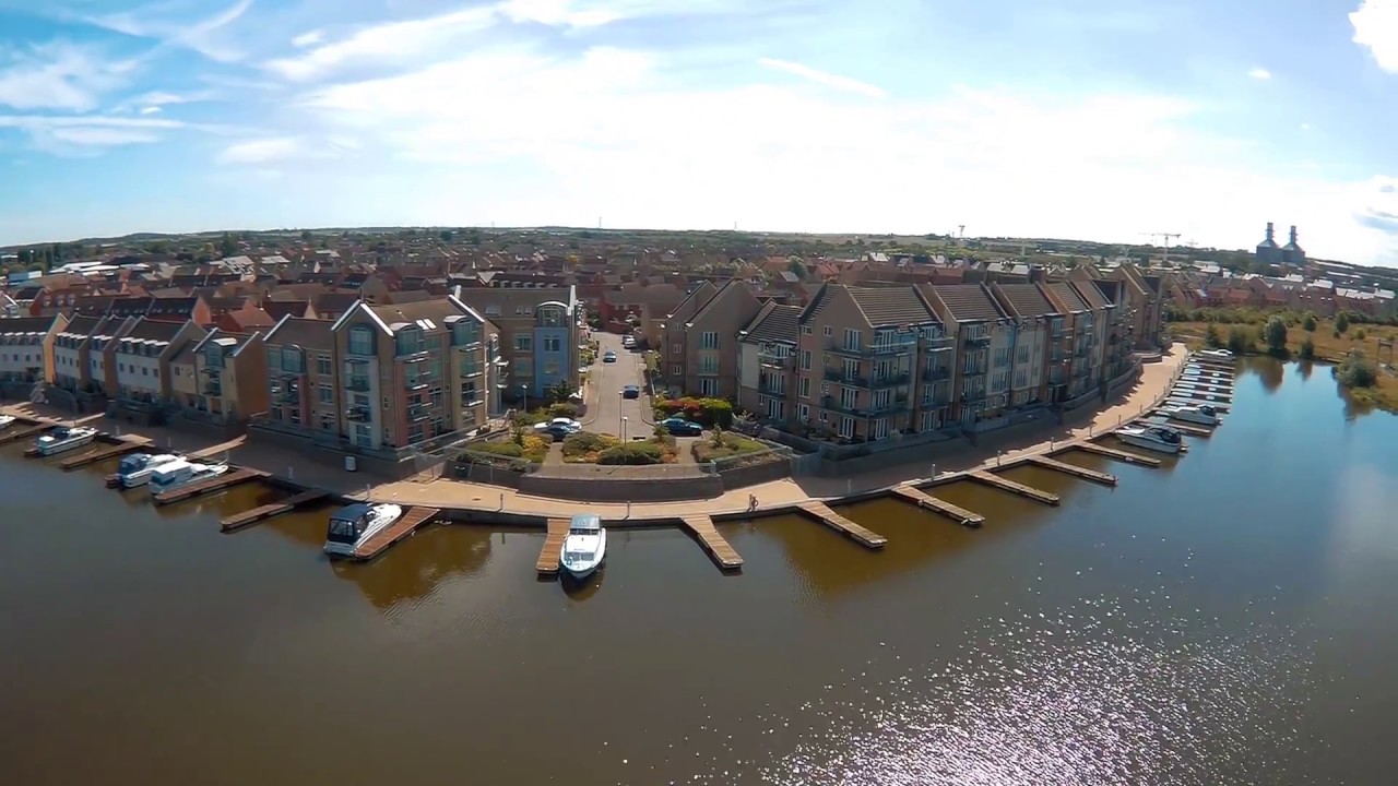 St.neots Eynesbury Pocket Park Aerial Tour