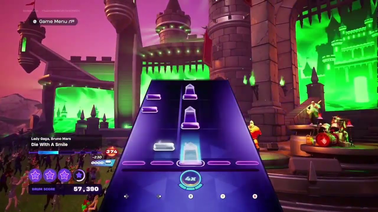 Bruno Mars and Lady Gaga - Die With a Smile (Expert Drums 100%) (Fortnite Festival)