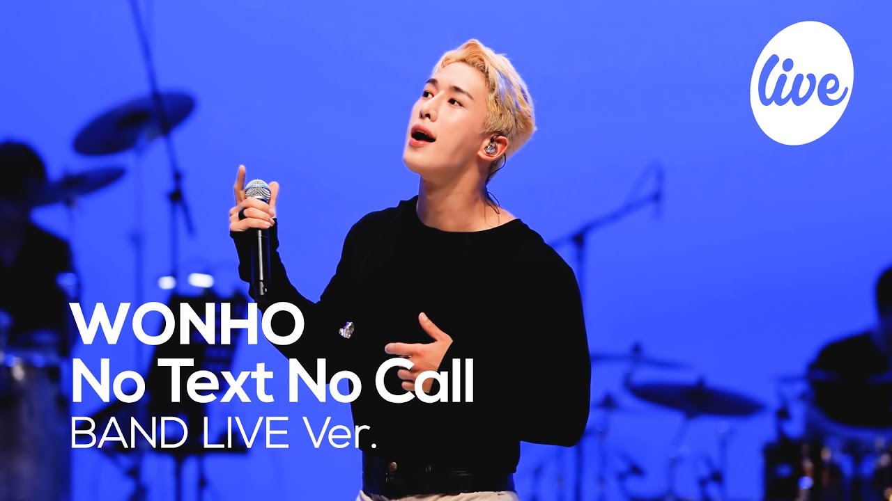 WONHO - “No Text No Call” Band LIVE Concert [it's LIVE] шоу живой музыки