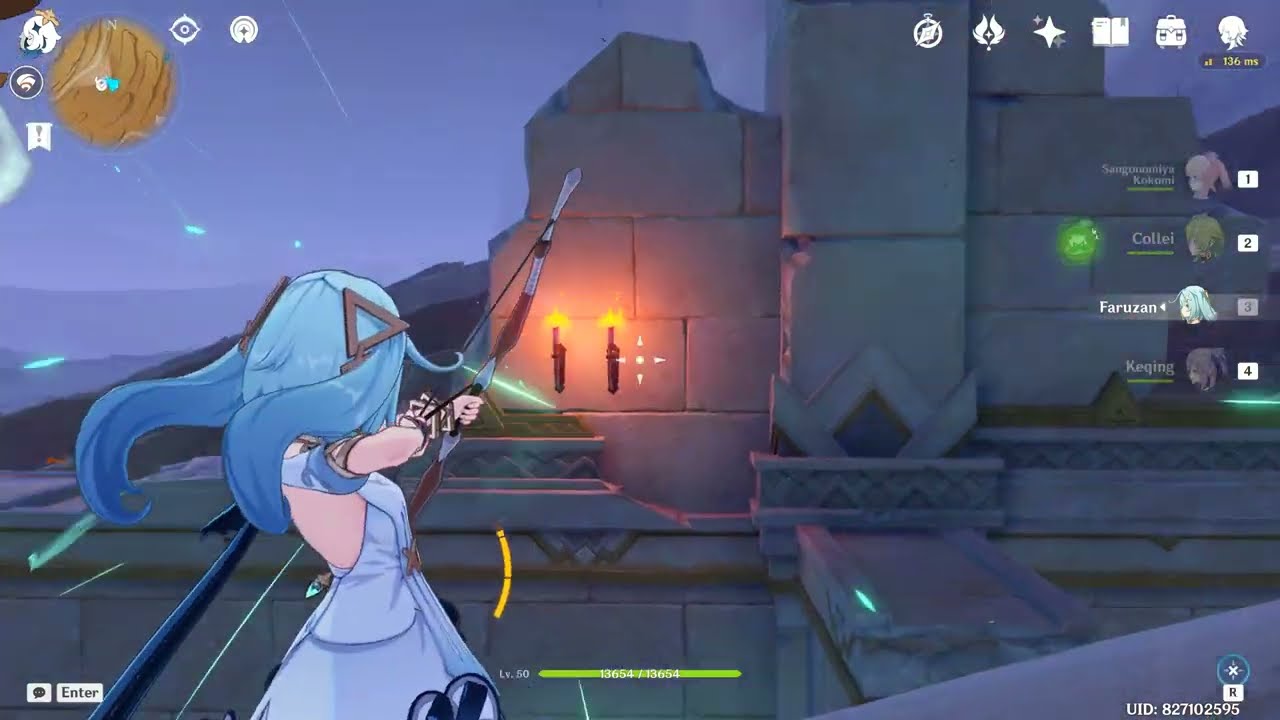 4 anemo pillars puzzle near tanit camps