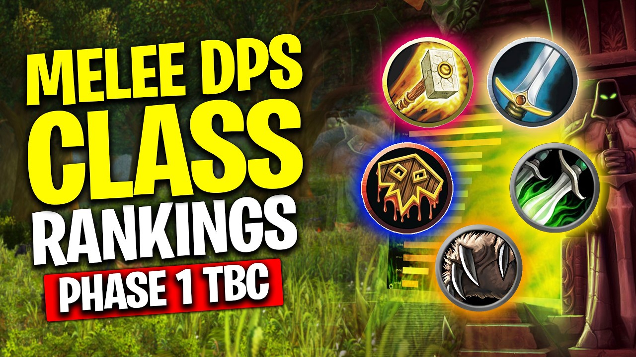 Melee DPS in TBC Classic Phase 1 (Ranked & Explained)