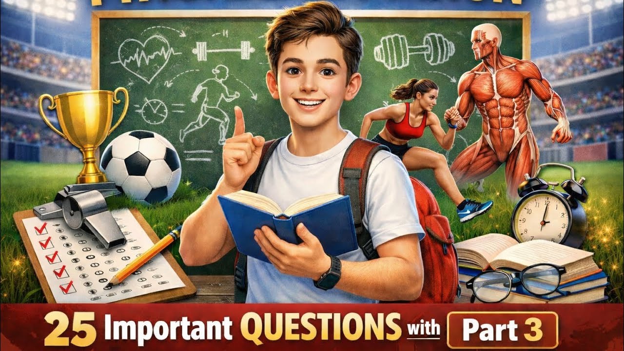 TAT HS PE 2023 |Part 3| મહત્વના પ્રશ્નો સાથે Solutions| Exam Crack કરો આજે જ! #TATHSPE #ImpQuestions