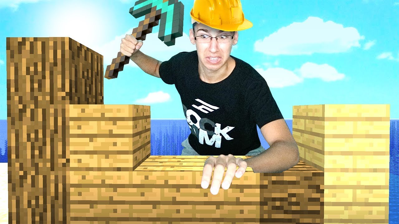 GRADIM PRVU KUCU NA OSTRVU!! - Minecraft Vodeno Prezivljavanje #2