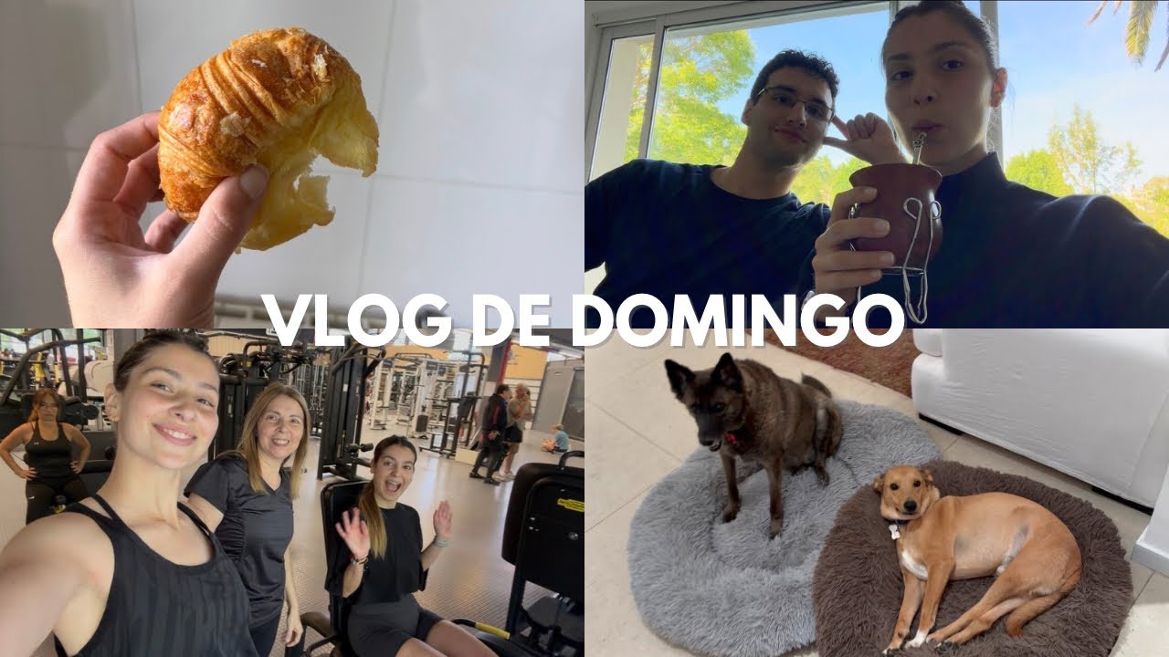 Vlog de domingo bien argentino: gym, mate y asado en familia